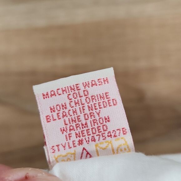 🔺️Roxy White Asymmetric Gauzy Fully Lined Skirt Small - Picture 9 of 10